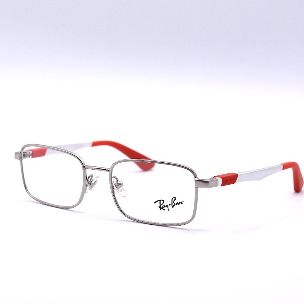 RAY-BAN JUNIOR RB1043 4021 SILVER EYEGLASSES AUTHENTIC FRAME - Picture 5 of 8
